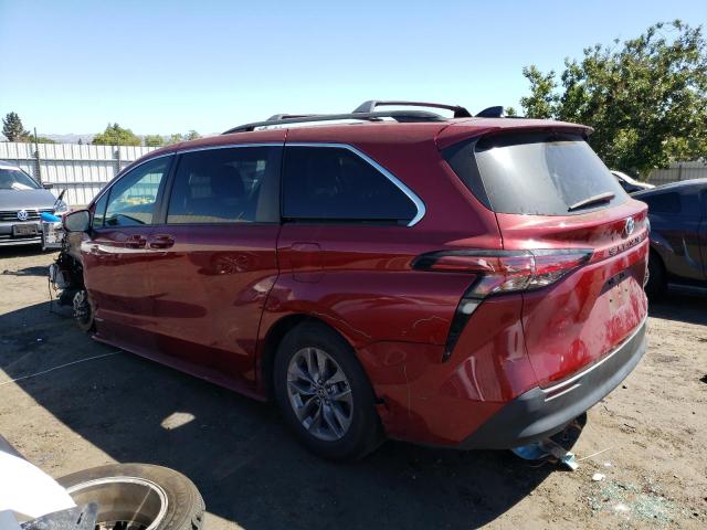 Photo 2 from auction – 2021 TOYOTA SIENNA LE with VIN 5TDBRKEC2MS005488