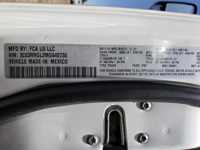 Photo 10 from auction – 2021 RAM 3500 TRADE with VIN 3C63RRGL2MG640730