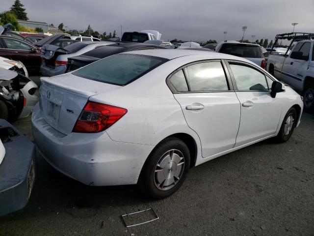 Photo 3 from auction – 2012 HONDA CIVIC HF with VIN 2HGFB2F66CH566371