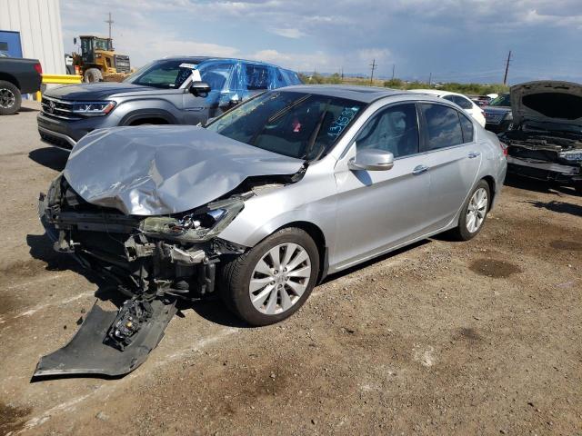 HONDA ACCORD EXL 2014 with VIN 1HGCR2F89EA136531 - Photo from auction