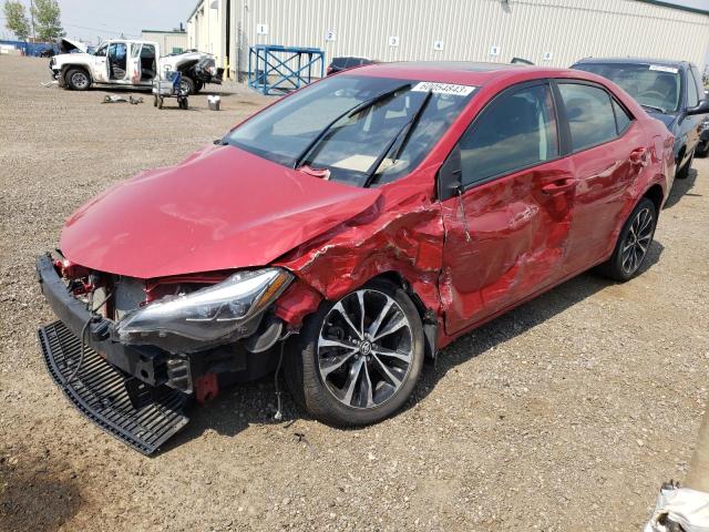 TOYOTA COROLLA L 2018 with VIN 2T1BURHE2JC036233 - Photo from auction