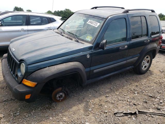 JEEP LIBERTY SP 2005 with VIN 1J4GL48K65W538865 - Photo from auction