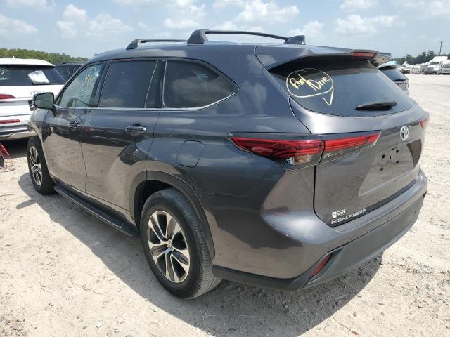 Photo 2 from auction – 2021 TOYOTA HIGHLANDER with VIN 5TDGZRAH5MS524261