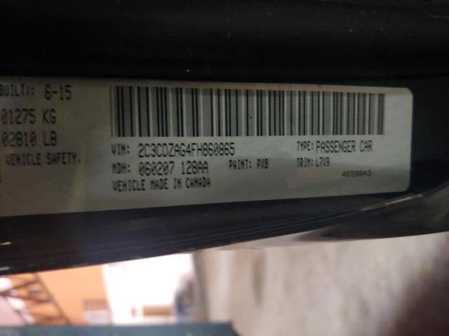 Photo 10 from auction – 2015 DODGE CHALLENGER with VIN 2C3CDZAG4FH860865