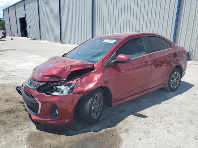 CHEVROLET SONIC LT 2017 with VIN 1G1JD5SB2H4165579 - Photo from auction