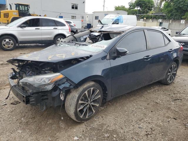 TOYOTA COROLLA L 2019 with VIN 2T1BURHE8KC165126 - Photo from auction