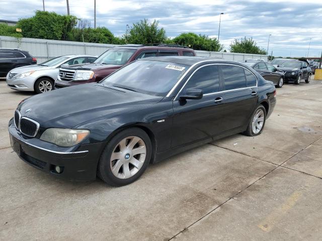 BMW 750 2007 with VIN WBAHN83557DT65798 - Photo from auction