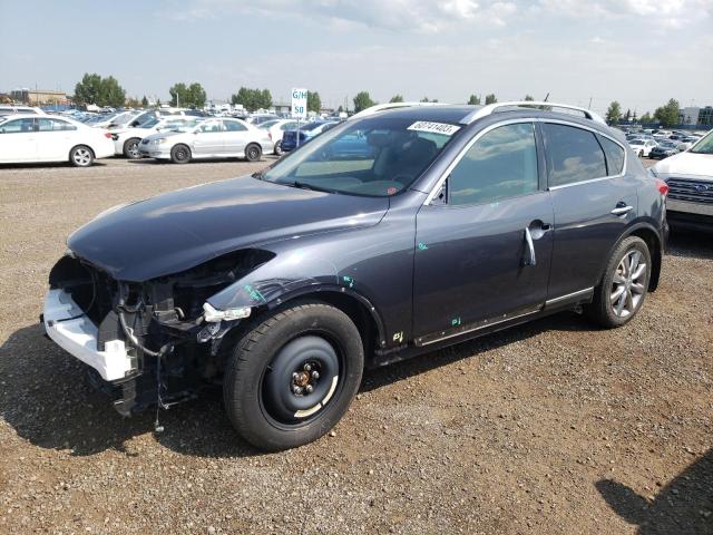INFINITI EX35 BASE 2010 with VIN JN1AJ0HR5AM754870 - Photo from auction