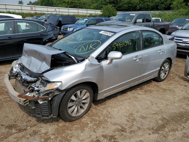 HONDA CIVIC EXL 2011 with VIN 19XFA1F95BE008897 - Photo from auction