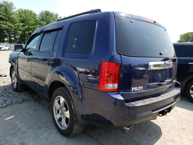 Photo 2 from auction – 2013 HONDA PILOT EXLN with VIN 5FNYF4H71DB051069