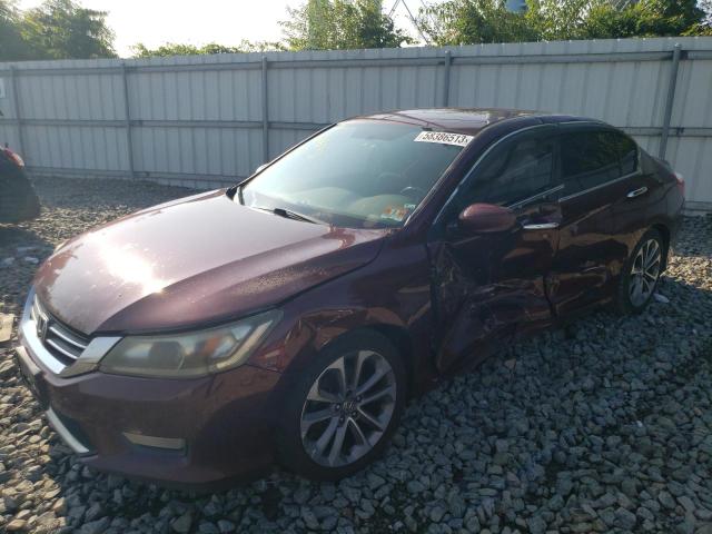 HONDA ACCORD SPO 2015 with VIN 1HGCR2F50FA076985 - Photo from auction