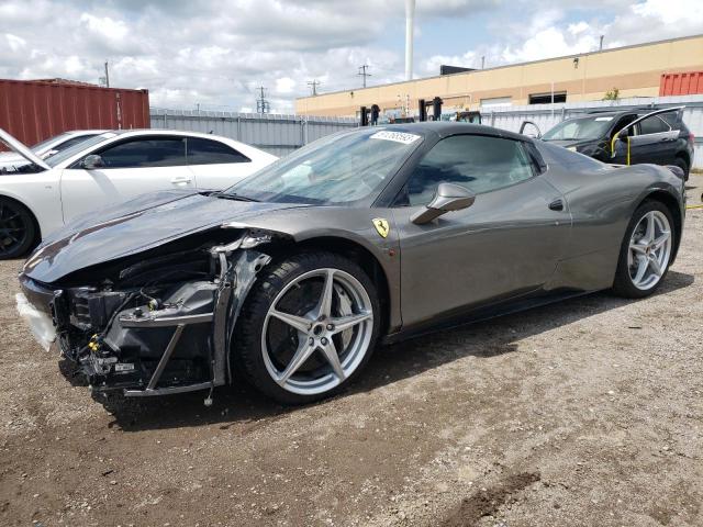 FERRARI 458 SPIDER 2013 with VIN ZFF68NHA7D0190349 - Photo from auction