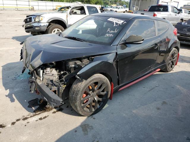 HYUNDAI VELOSTER T 2015 with VIN KMHTC6AE1FU233030 - Photo from auction