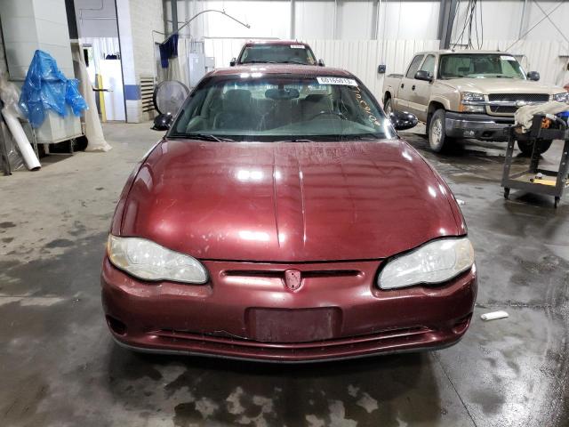 Photo 5 from auction – 2001 CHEVROLET MONTE CARL with VIN 2G1WW12E619149102