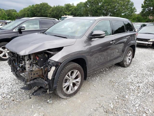 TOYOTA HIGHLANDER 2015 with VIN 5TDJKRFH4FS220845 - Photo from auction