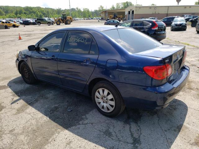 Photo 2 from auction – 2003 TOYOTA COROLLA with VIN JTDBR32E132000462
