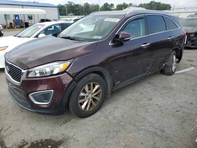 KIA SORENTO LX 2016 with VIN 5XYPGDA32GG049960 - Photo from auction
