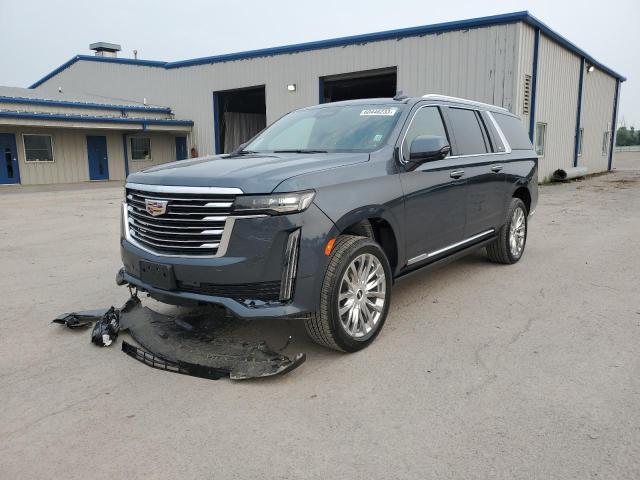 CADILLAC ESCALADE E 2021 with VIN 1GYS4LKL4MR325090 - Photo from auction