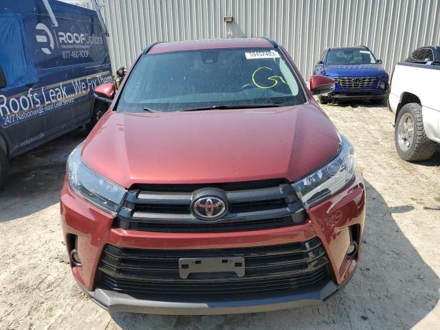 Photo 5 from auction – 2019 TOYOTA HIGHLANDER with VIN 5TDJZRFH7KS614720