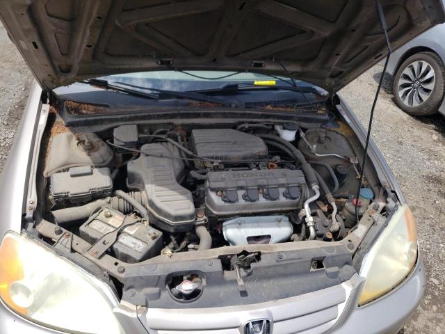 Photo 11 from auction – 2001 HONDA CIVIC with VIN 2HGES16591H600250