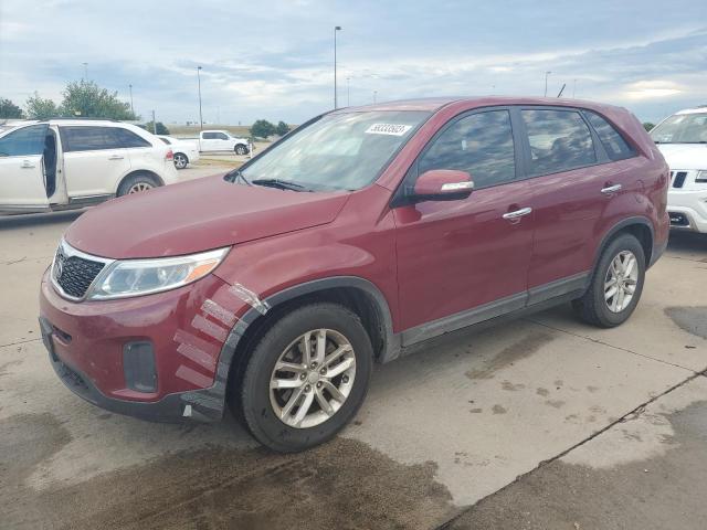 KIA SORENTO LX 2015 with VIN 5XYKT3A68FG598233 - Photo from auction