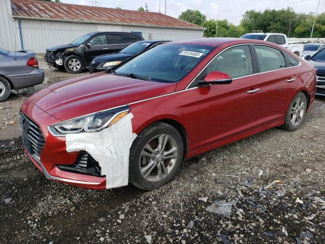 HYUNDAI SONATA SPO 2018 with VIN 5NPE34AF7JH596607 - Photo from auction