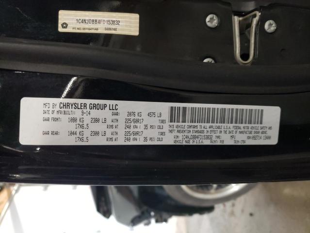 Photo 14 from auction – 2015 JEEP COMPASS SP with VIN 1C4NJDBB4FD153832