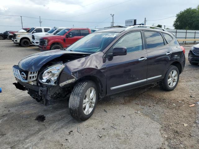 NISSAN ROGUE S 2012 with VIN JN8AS5MT0CW269640 - Photo from auction