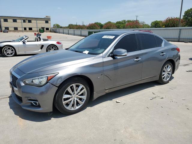 INFINITI Q50 BASE 2015 with VIN JN1BV7AR8FM412056 - Photo from auction
