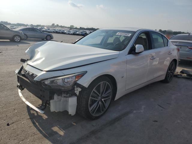 INFINITI Q50 BASE 2015 with VIN JN1BV7AP0FM331034 - Photo from auction