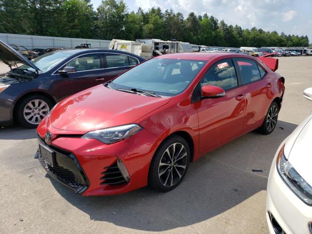 TOYOTA COROLLA L 2017 with VIN 5YFBURHE9HP595093 - Photo from auction