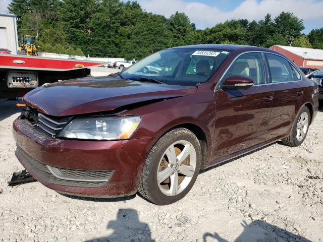 Photo 1 from auction – 2012 VOLKSWAGEN PASSAT SE with VIN 1VWBP7A38CC084249