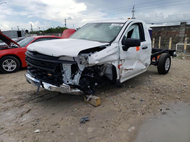 CHEVROLET SILVERADO 2023 with VIN 3GCNAAEDXPG230509 - Photo from auction