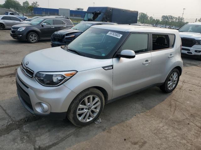 KIA SOUL + 2018 with VIN KNDJP3A54J7592409 - Photo from auction