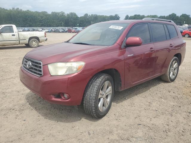 TOYOTA HIGHLANDER 2008 with VIN JTEDS43AX82046079 - Photo from auction