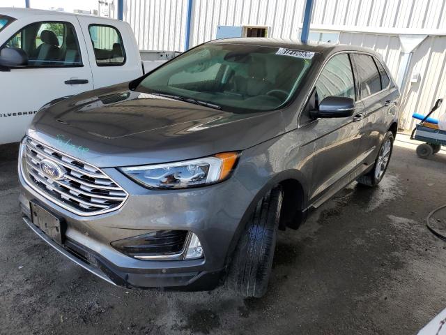 FORD EDGE TITAN 2022 with VIN 2FMPK4K98NBA54854 - Photo from auction