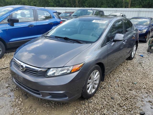 HONDA CIVIC EX 2012 with VIN 19XFB2F88CE318828 - Photo from auction