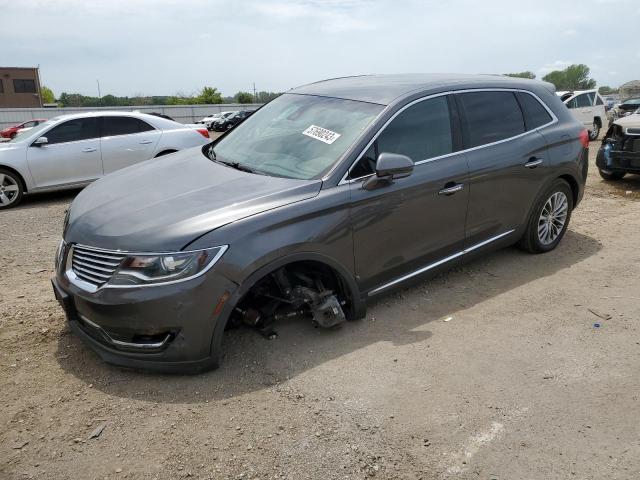 LINCOLN MKX SELECT 2017 with VIN 2LMPJ8KR7HBL51245 - Photo from auction