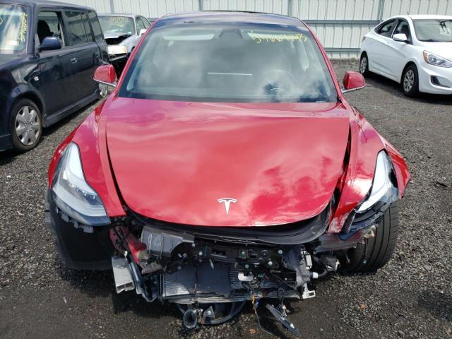 Photo 5 from auction – 2018 TESLA MODEL 3 with VIN 5YJ3E1EB0JF072804
