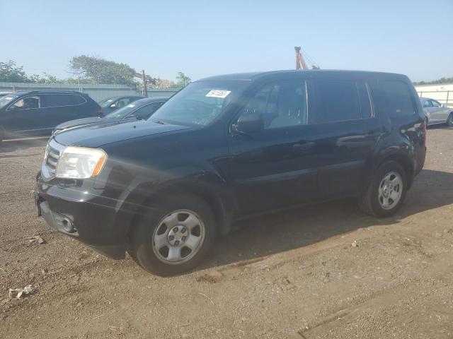 HONDA PILOT LX 2012 with VIN 5FNYF4H25CB069853 - Photo from auction