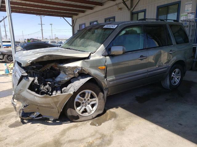 HONDA PILOT EXL 2008 with VIN 5FNYF28638B008290 - Photo from auction