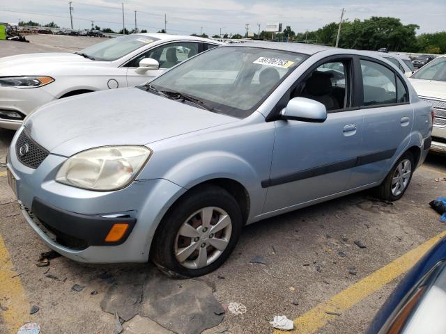 KIA RIO BASE 2009 with VIN KNADE223196473354 - Photo from auction