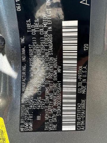 Photo 10 from auction – 2011 TOYOTA SIENNA LE with VIN 5TDKK3DC6BS156441