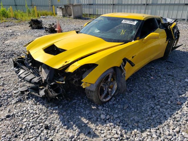 CHEVROLET CORVETTE S 2014 with VIN 1G1YB2D76E5109324 - Photo from auction