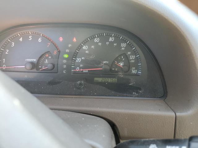 Photo 9 from auction – 2002 TOYOTA CAMRY LE with VIN 4T1BE30K62U584425