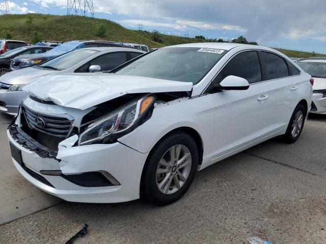 HYUNDAI SONATA SE 2017 with VIN 5NPE24AF8HH456093 - Photo from auction