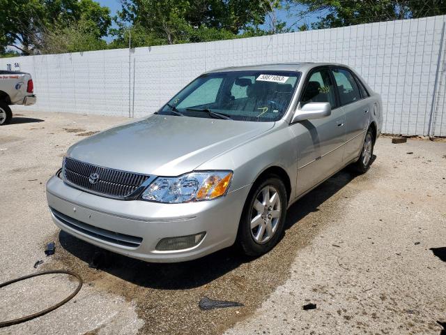 TOYOTA AVALON XL 2002 with VIN 4T1BF28BX2U252774 - Photo from auction