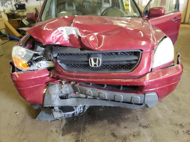 Photo 12 from auction – 2005 HONDA PILOT EXL with VIN 5FNYF18695B028369