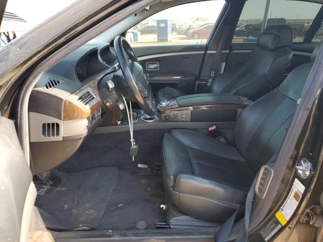 Photo 7 from auction – 2006 BMW 750 LI with VIN WBAHN83546DT64625