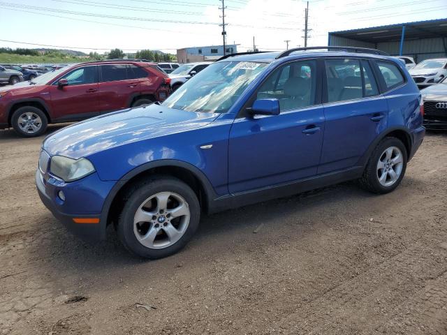 BMW X3 3.0SI 2008 with VIN WBXPC93408WJ09417 - Photo from auction